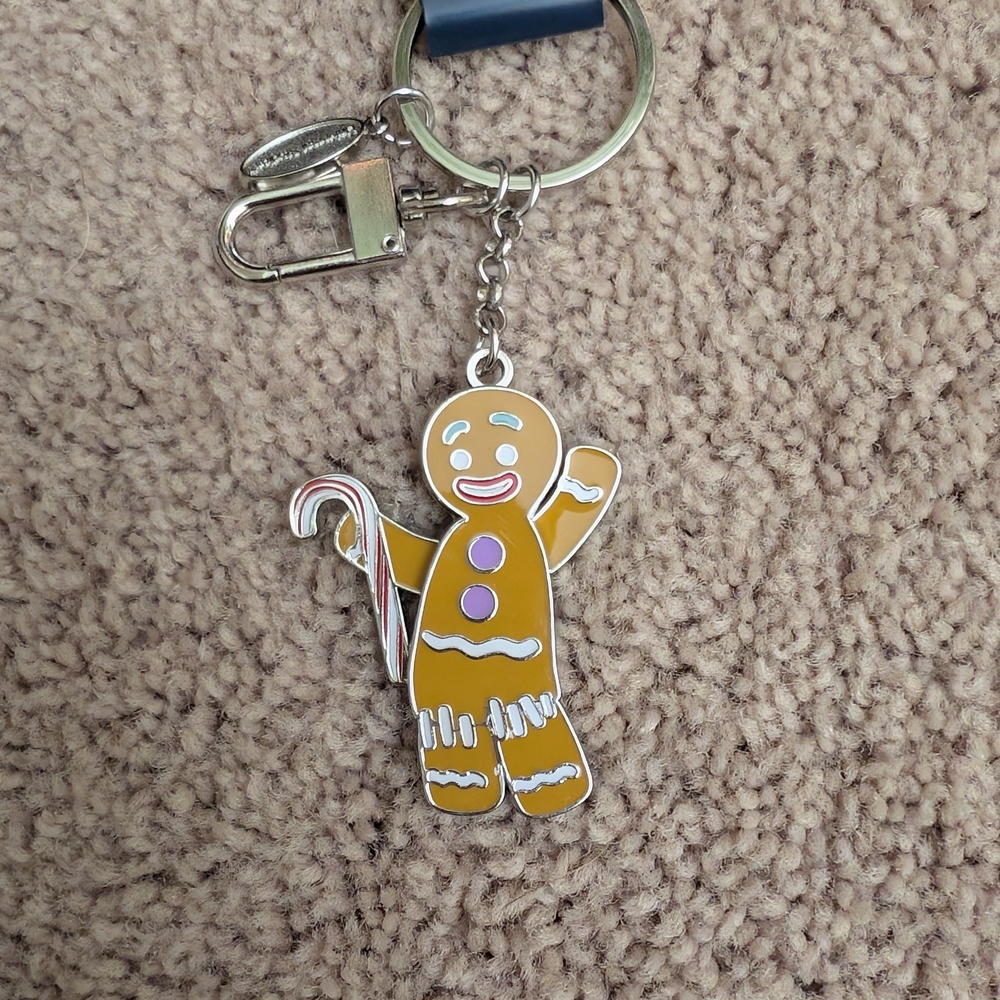 Universal Studios Gingerbread Man Keychain NWT - image 2